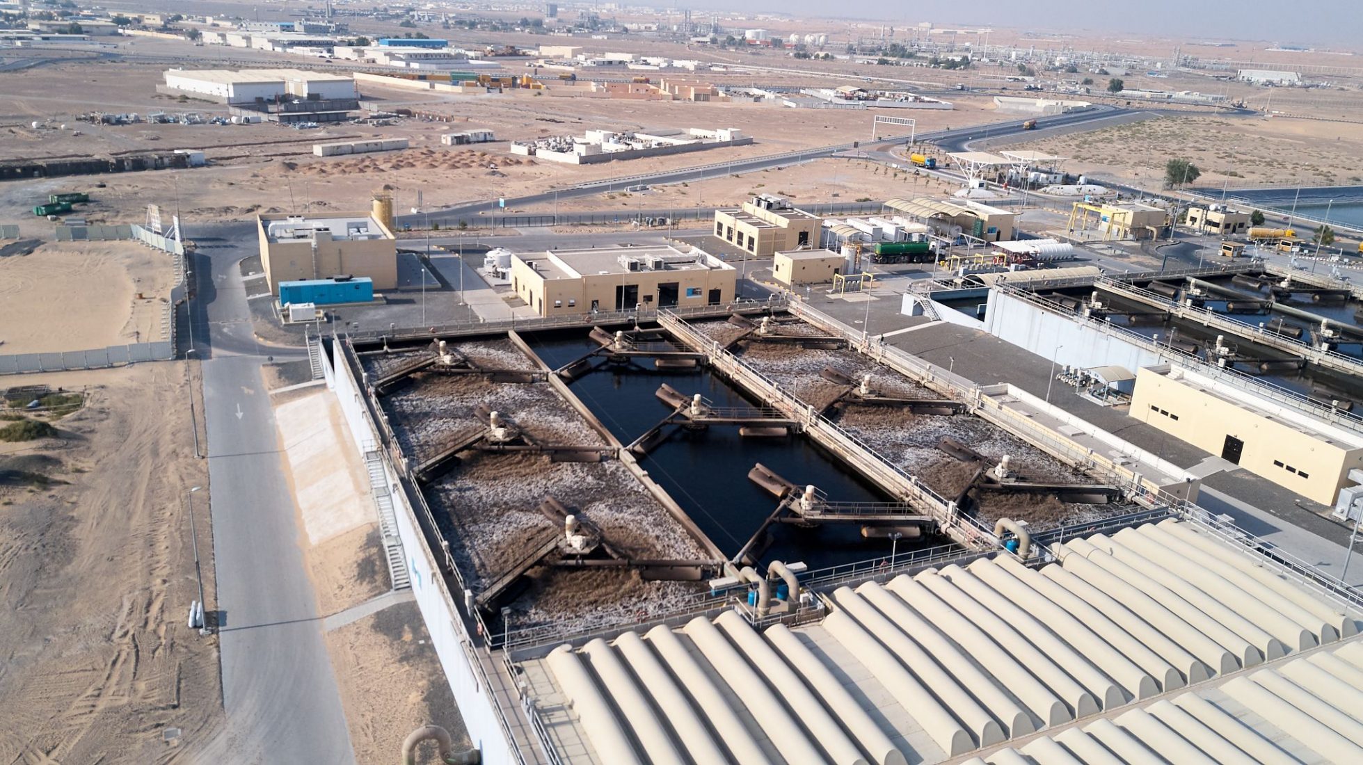 Sharjah Wasterwater Sewage Treatment Plant Qatra Sharjah